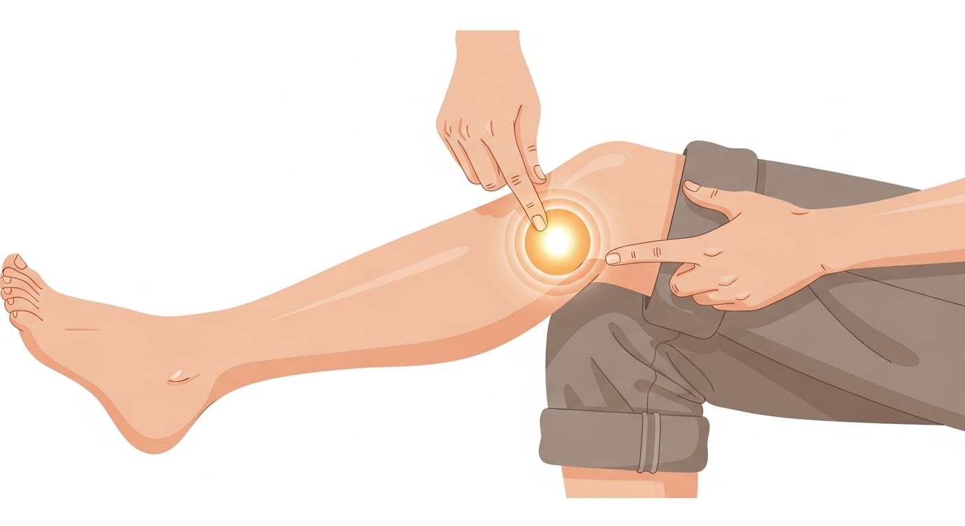 Cuatro dedos por debajo de la rótula, este punto vinculado a la recuperación gástrica y la fatiga mejora el flujo sanguíneo y la sensibilidad visceral con apenas un par de minutos de estimulación.
(Imagen Ilustrativa Infobae)