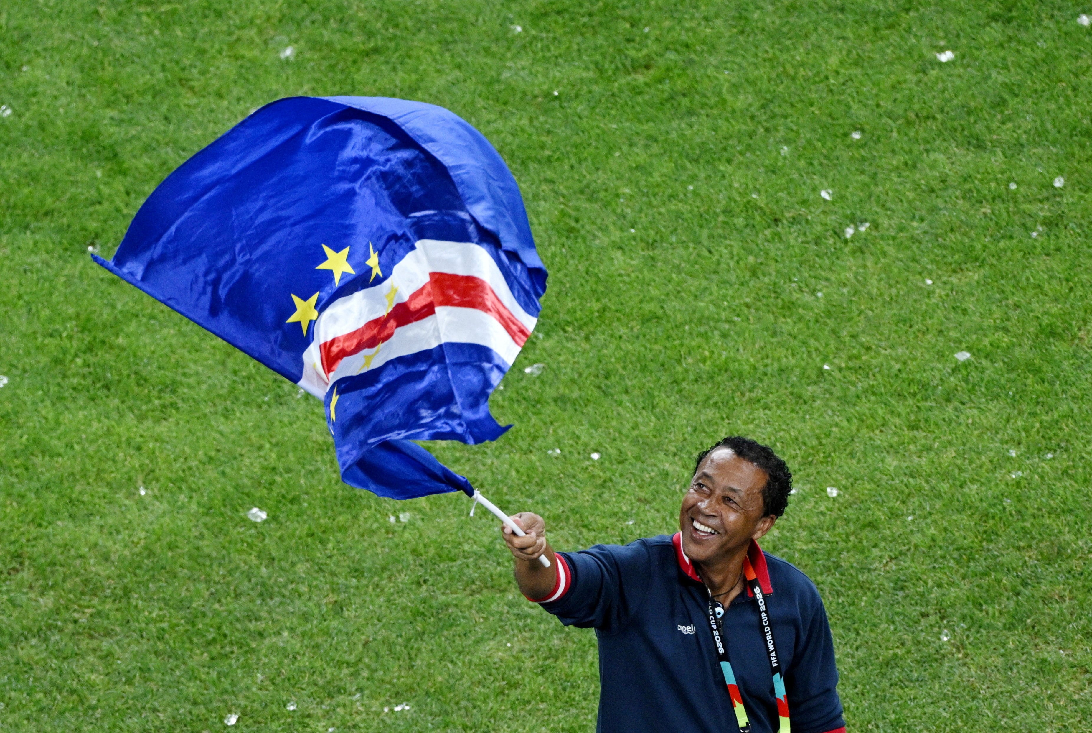 Pedro Brito Bubista, el entrenador de Cabo Verde (Foto REUTERS/Annegret Hilse)