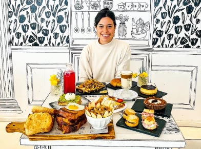 La Chica del Brunch sostuvo que la evolución de Instagram, desde las fotos hasta los reels, marcó su estrategia de contenido (Instagram)