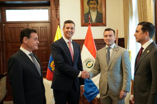 Ecuador y Paraguay firmaron un pacto de extradición para luchar contra el crimen organizado