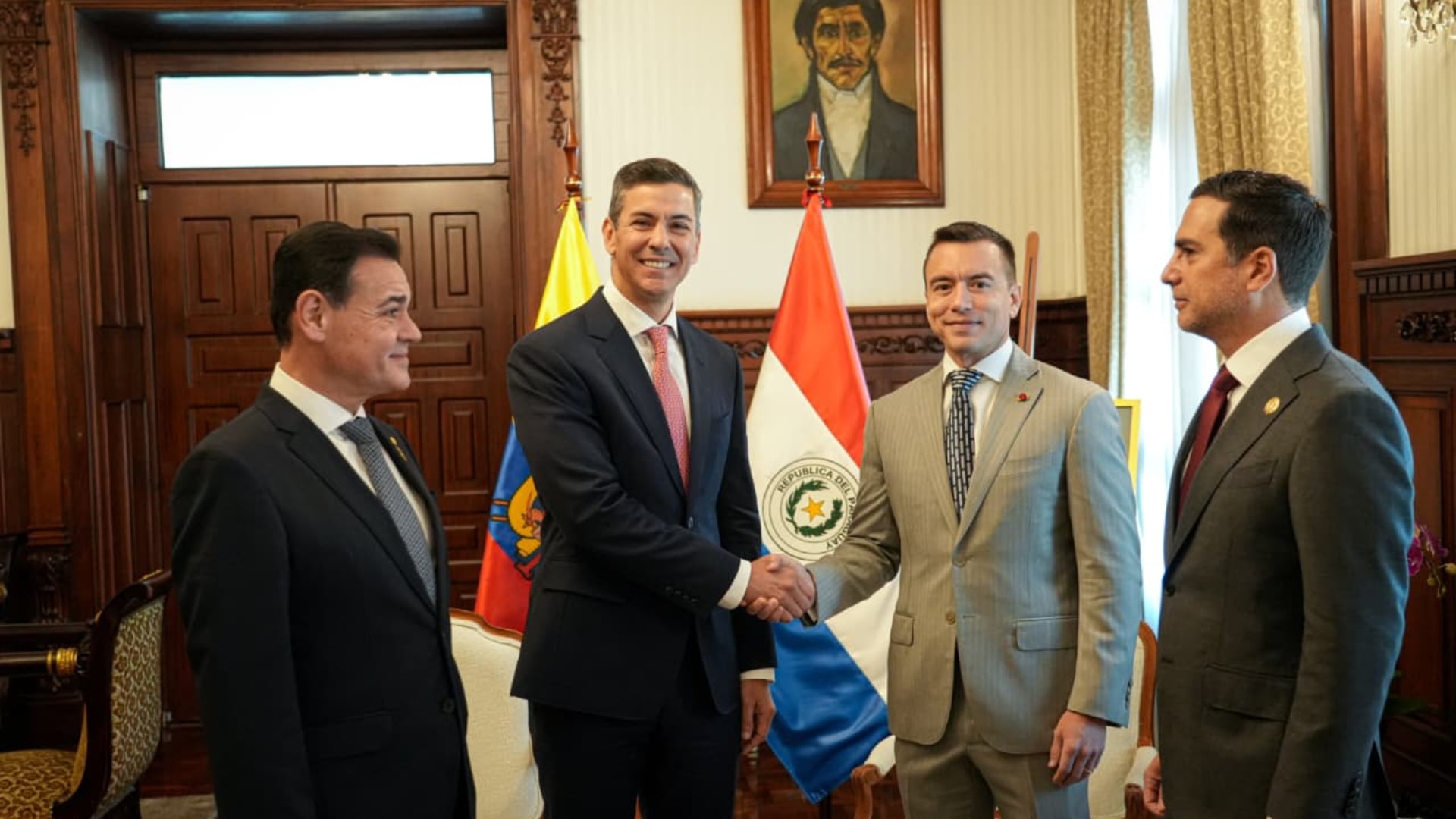 Ecuador y Paraguay firmaron un pacto de extradición para luchar contra el crimen organizado