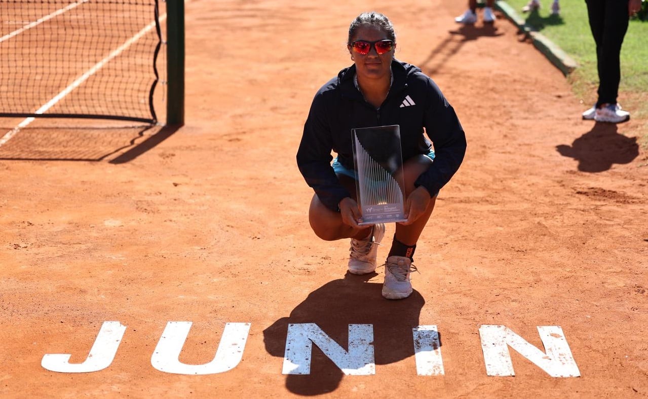 Luisina Giovannini se consagró campeona de los W35 de Junin I y II