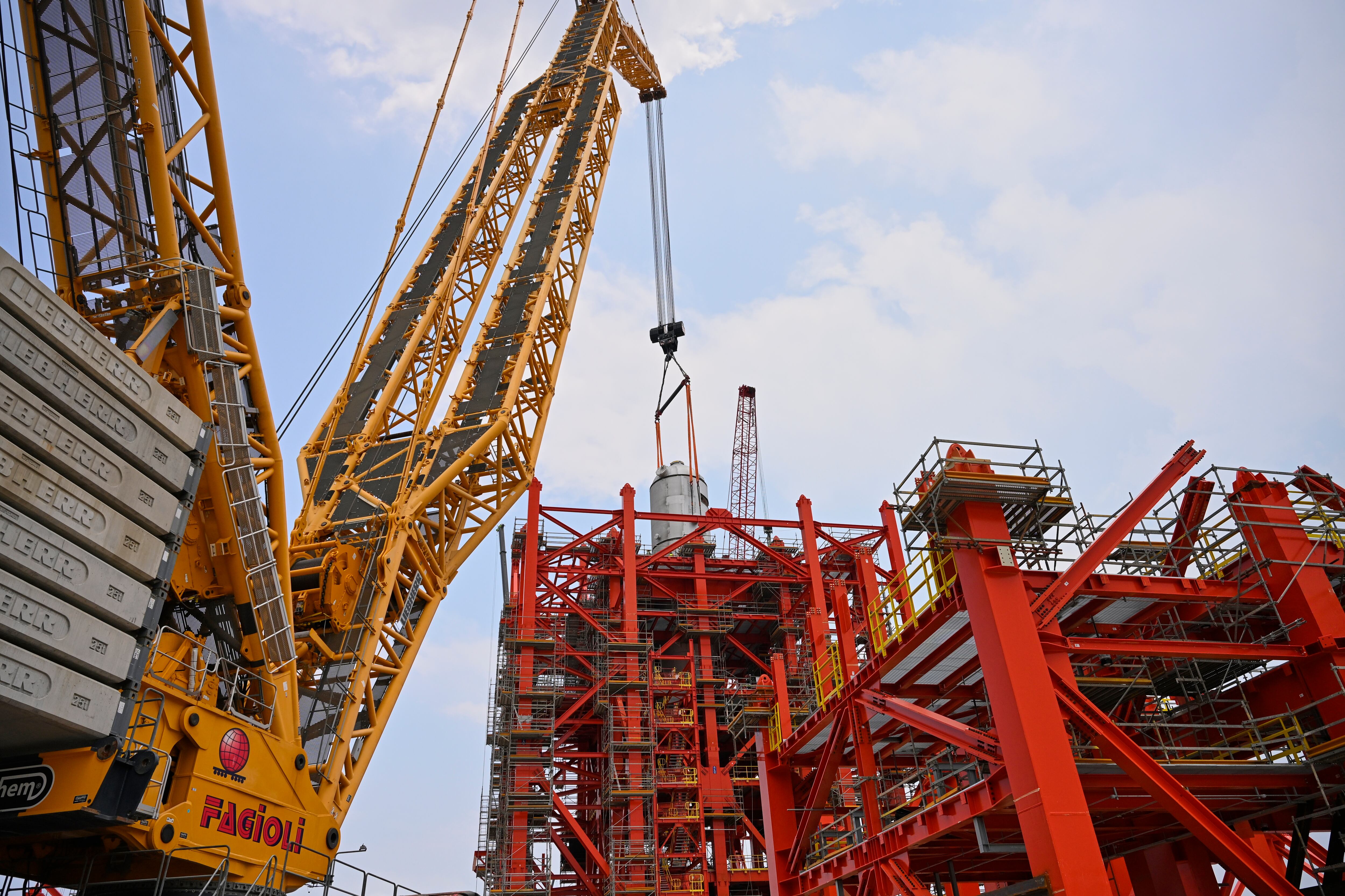 El reactor instalado será clave para la siguiente etapa de producción de acero en el Centro Industrial Ternium.(Cortesía Centro Industrial Ternium)
