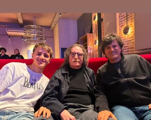 El encuentro de Charly García con Ciro Martínez y su hijo: “Gracias por todo máster”