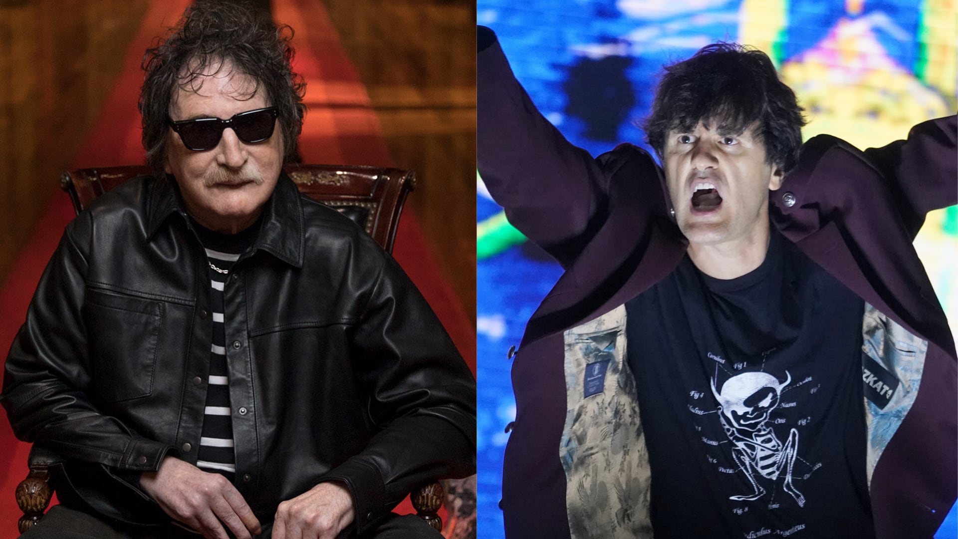 Charly García y Ciro Martínez disfrutaron de un emotivo encuentro