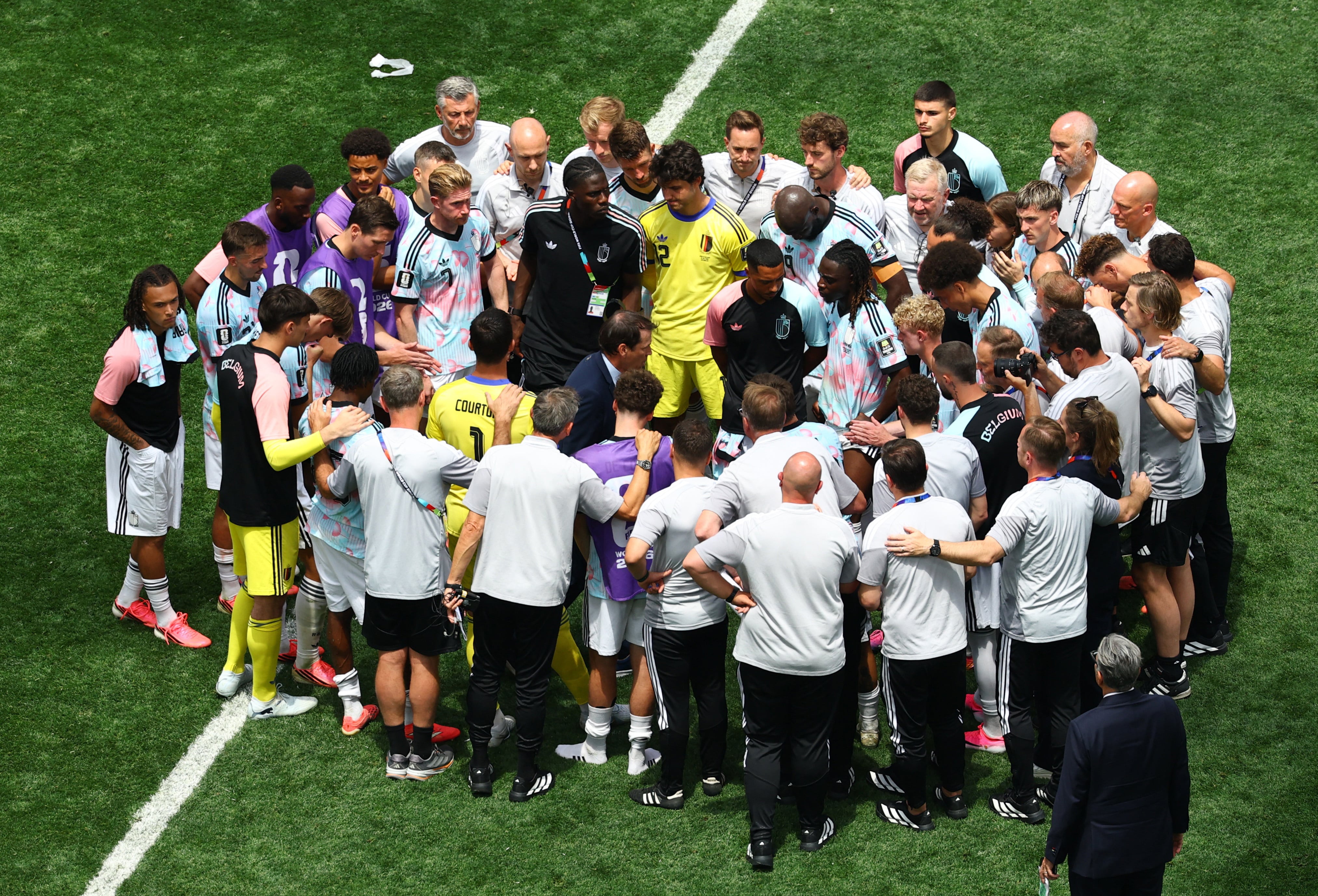 Bélgica se despidió de la Copa del Mundo, mientras España avanza y deberá enfrentar a Francia en semifinales (REUTERS/Carlos Barria)