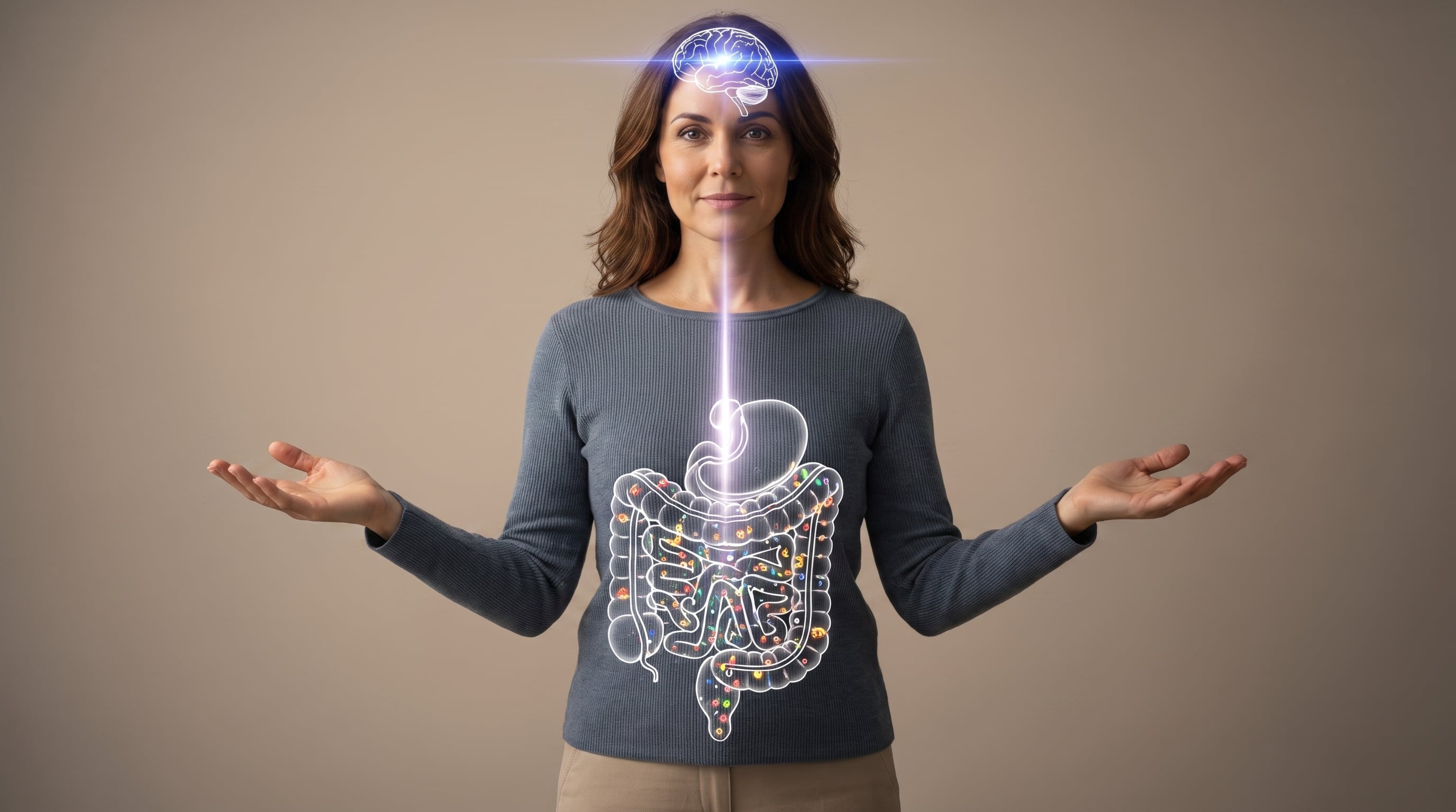 El sistema nervioso entérico controla la motilidad del tracto gastrointestinal de forma independiente al cerebro central (Imagen Ilustrativa Infobae)