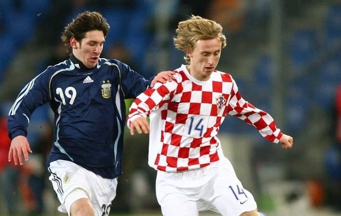 Messi disputó su primera Copa del Mundo en Alemania 2006 - crédito @varskysport/X