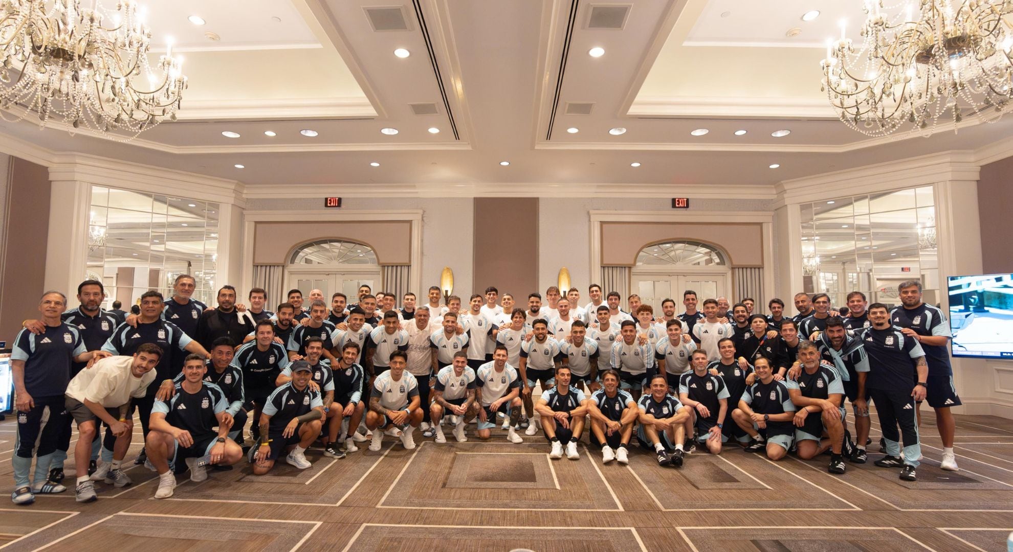 El capitán de la albiceleste compartió una imagen con todo el plantel que formó parte del Mundial 2026 (Instagram)