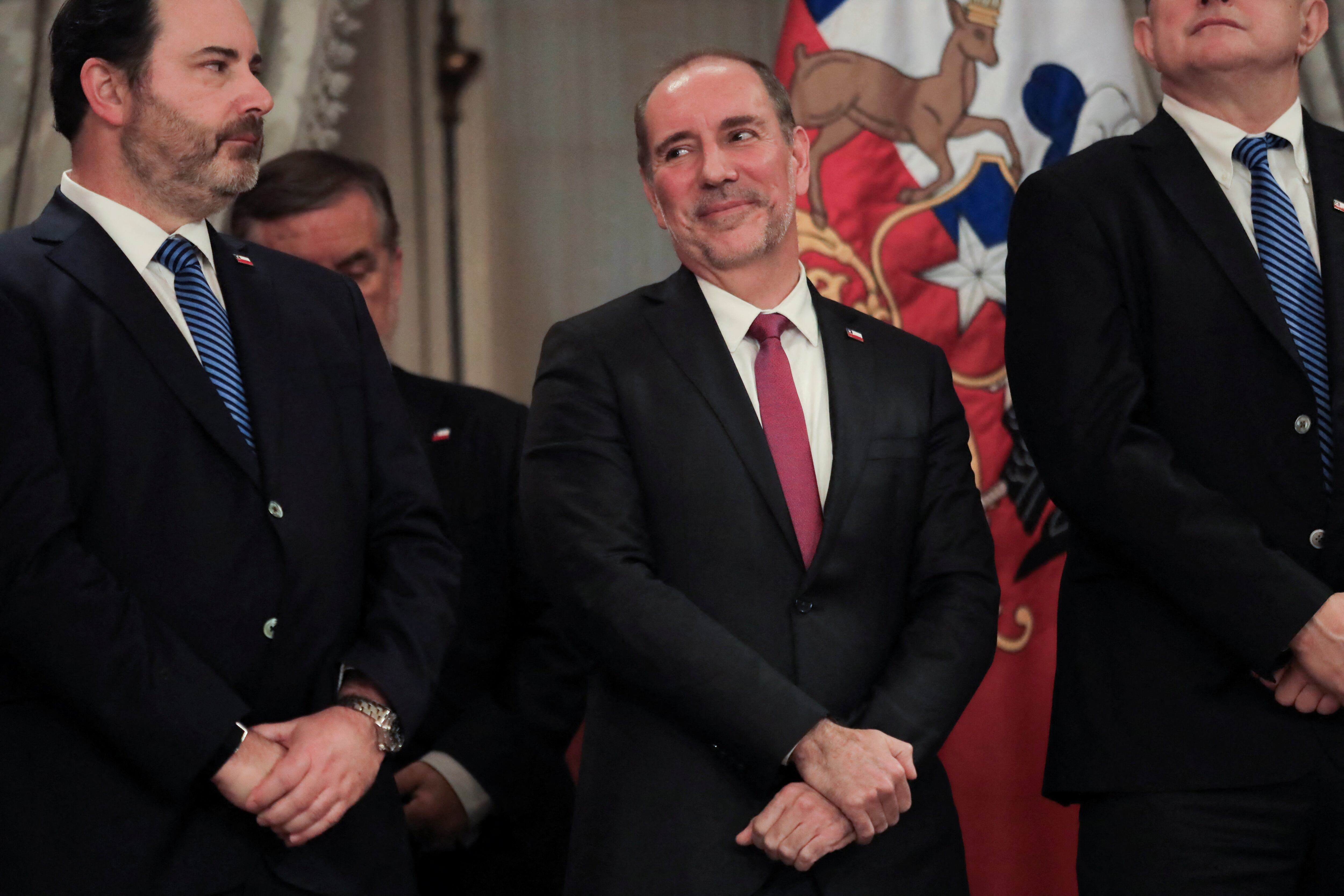 El ministro de Obras Públicas, Louis de Grange (REUTERS/Diego Reyes/Archivo)