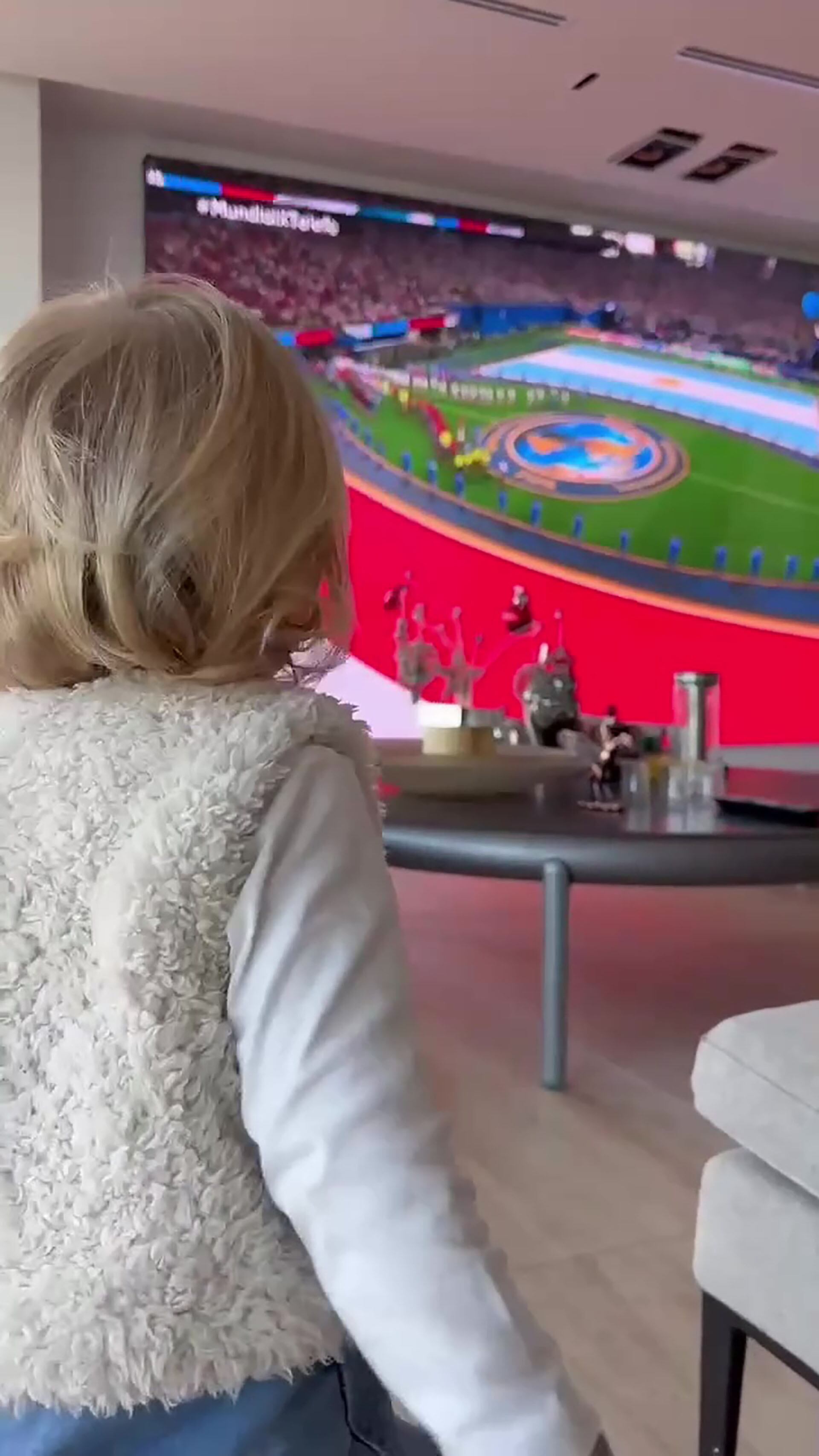 El momento de Milenka frente al televisor reflejó cómo el Mundial y la Selección Argentina se viven en familia y atraviesan generaciones
