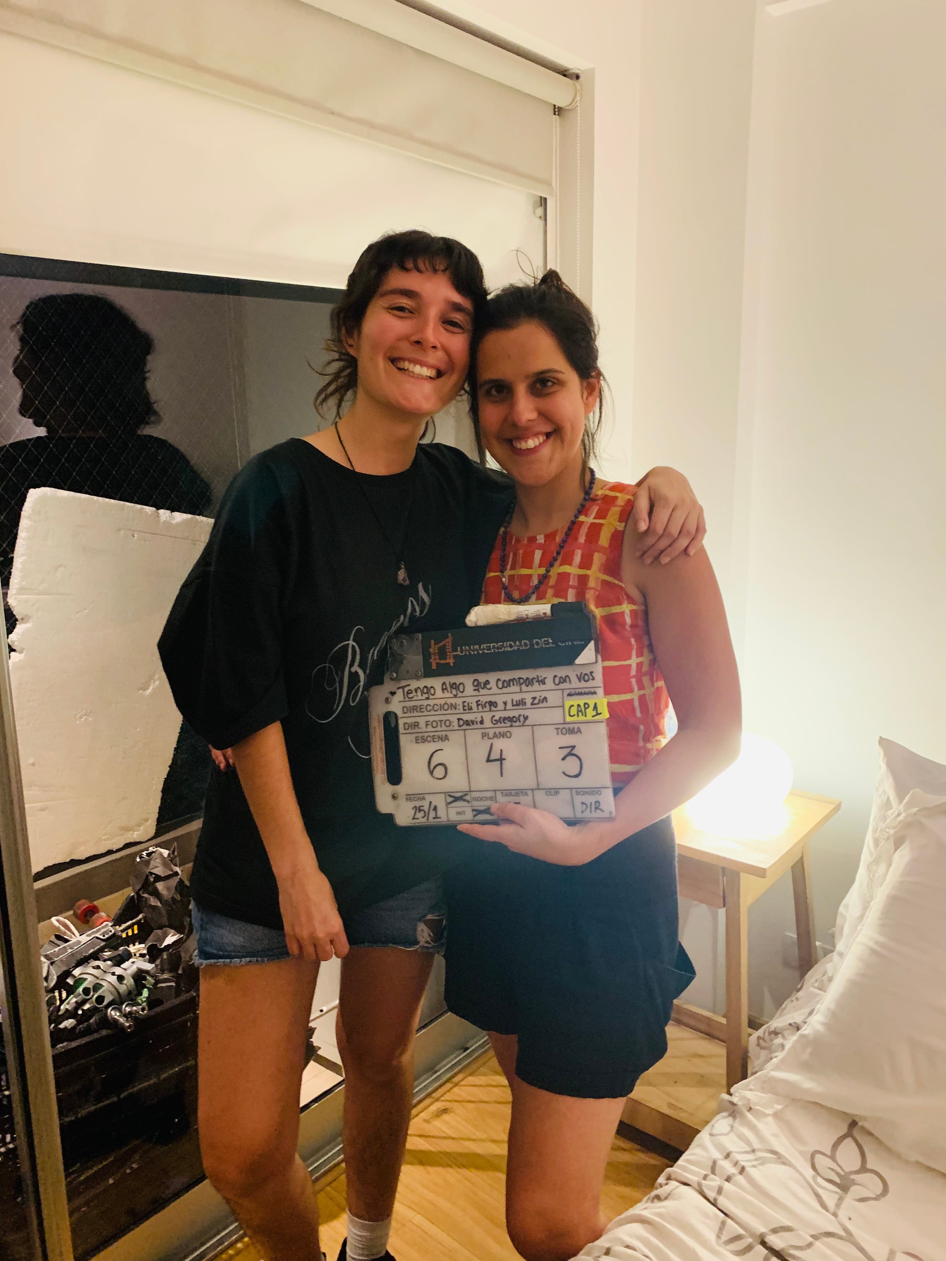 De una amistad construida hace años, Elina y Lucía lograron poner en marcha una serie que revolucionó la pantalla chica (Gentileza de Lucía Zin Ungaro)