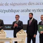 Emmanuel Macron le ofreció a Siria ayuda francesa para convertirse en un nodo regional de energía y logística