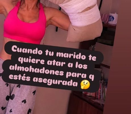Estefanía Pasquini sufrió un accidente doméstico: “No paro de triunfar”