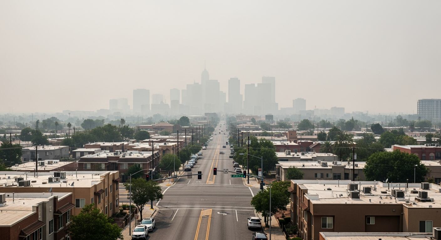 Estos son los 17 estados de EE. UU. bajo alerta por calidad del aire a niveles peligrosos por el humo