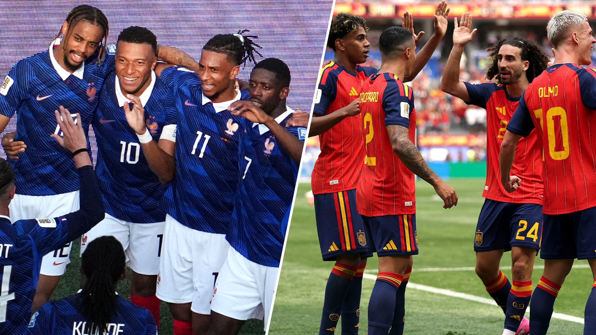 Francia-España, por un lugar en semifinales