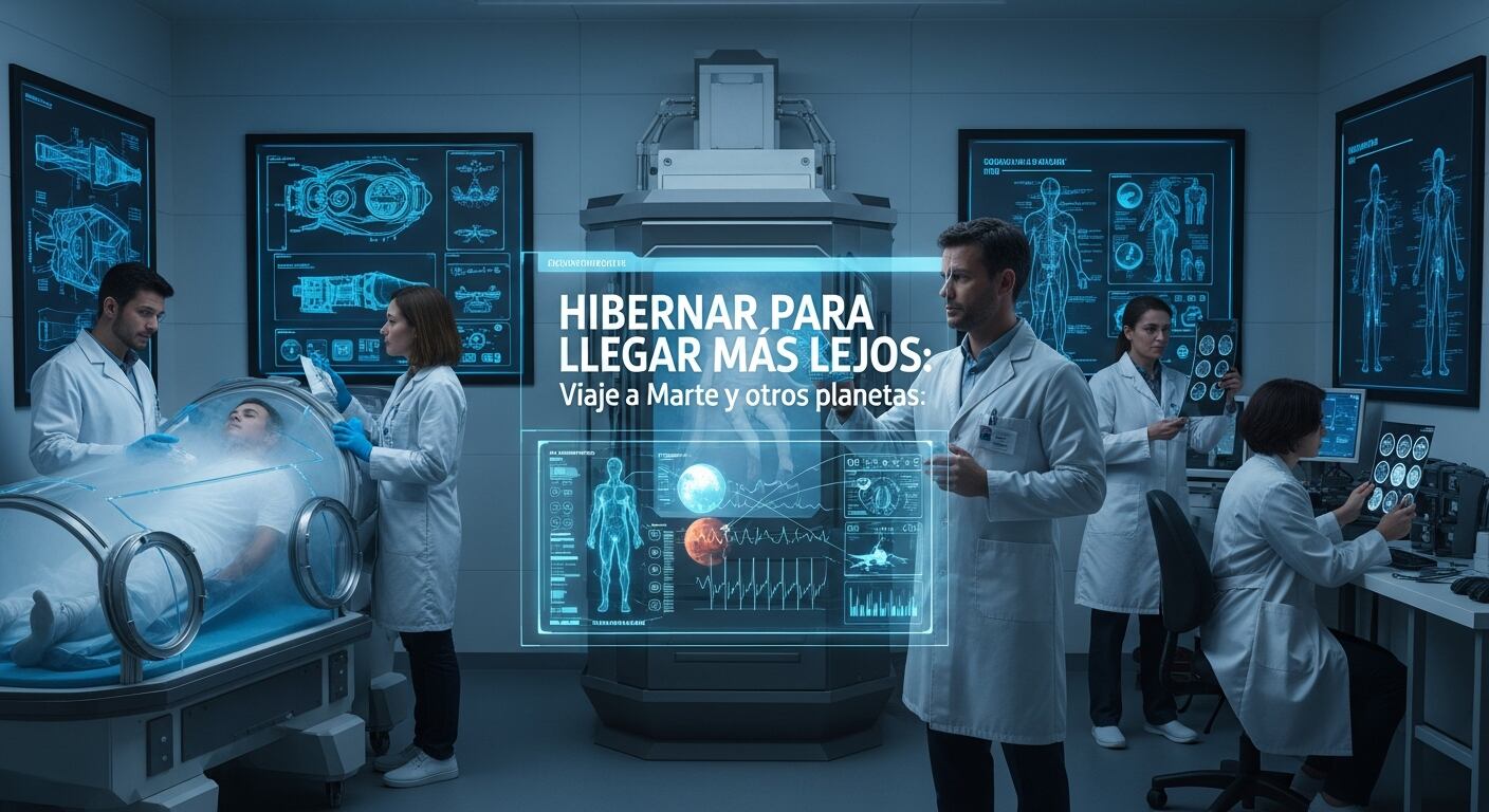 La hibernación sintética podría reducir el peso de las naves espaciales en un tercio y disminuir los recursos necesarios para misiones largas (Imagen Ilustrativa Infobae)