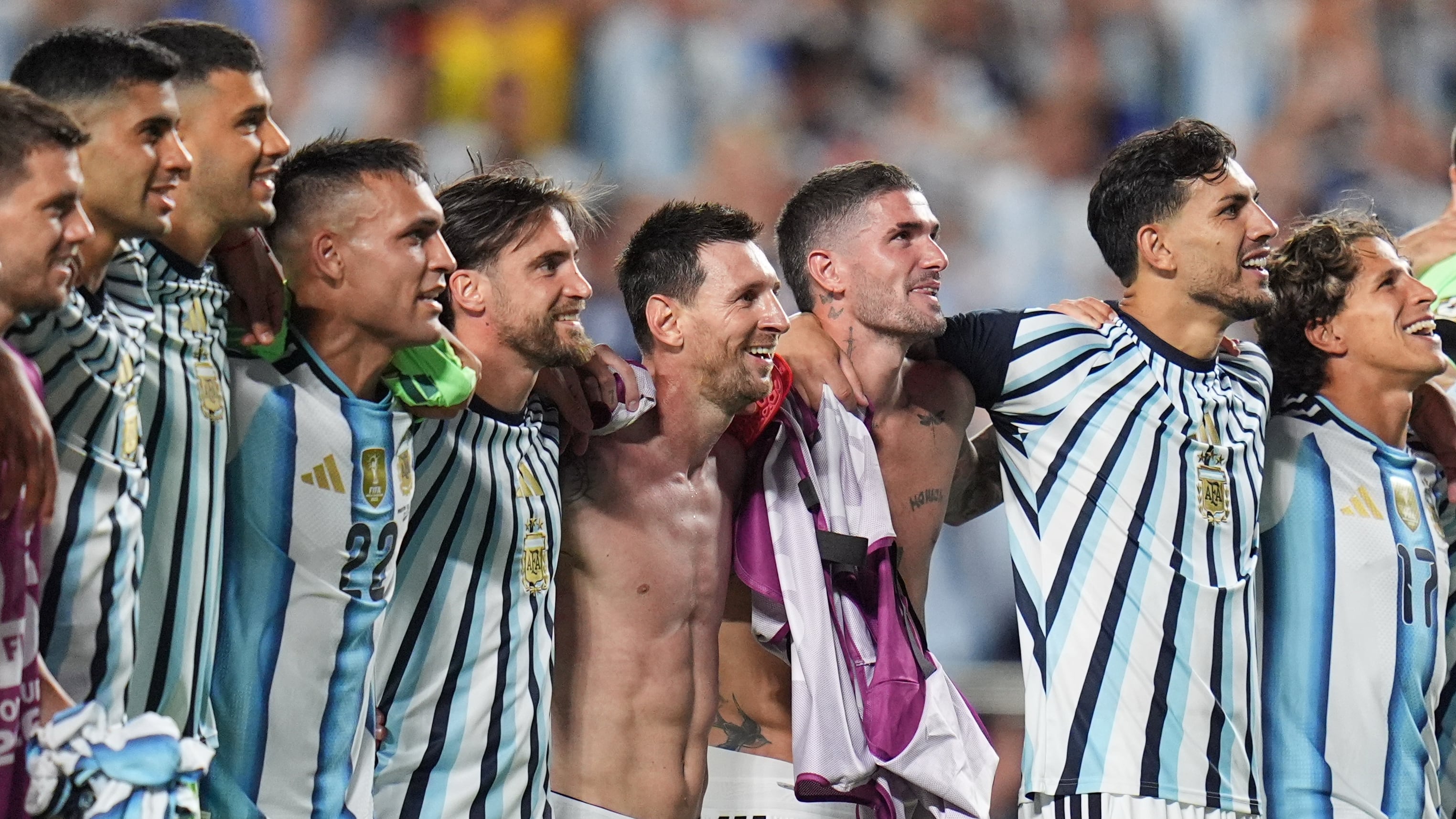 Tras superar a Suiza, Argentina enfrentará a Inglaterra en semifinales (AP Photo/Jeff Roberson)
