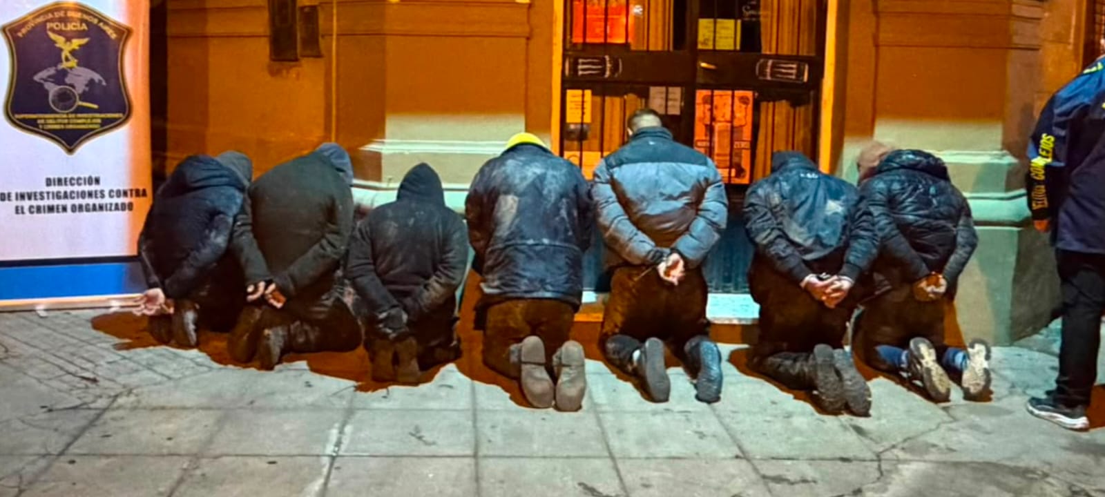 Algunos detenidos cuando se preparaba el robo a un banco a través de un boquete