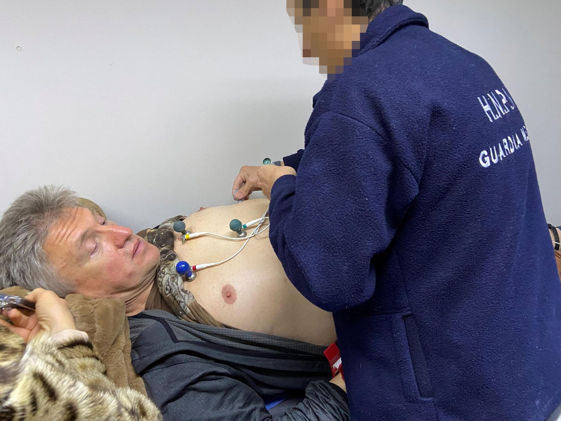 El ciudadano ruso se encuentra internado en el Hospital Naval Central de la Ciudad de Buenos Aires