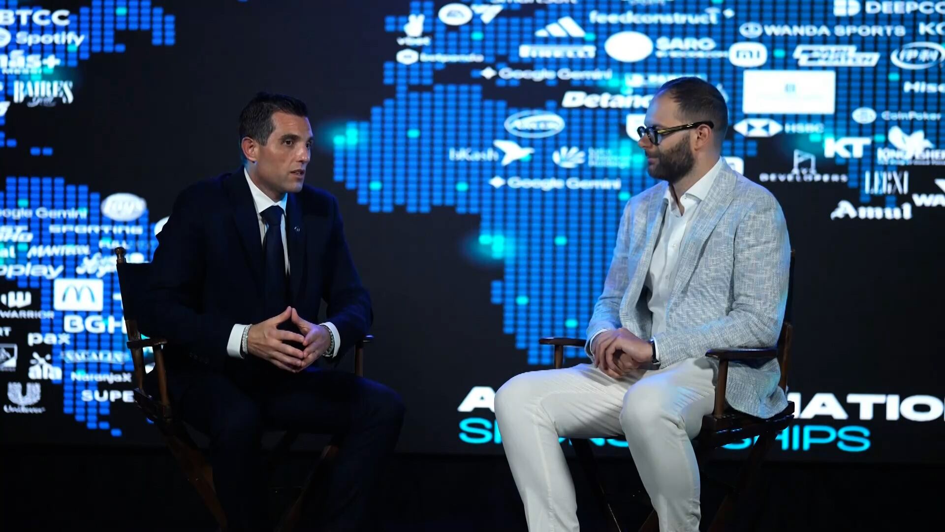 Leandro Petersen entrevistado por EFE