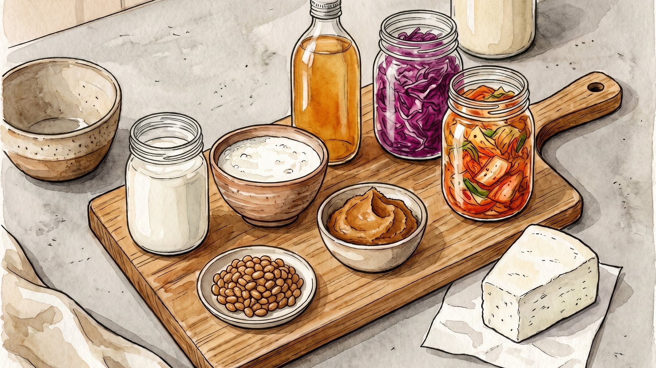 Los microbios que intervienen en la fermentación también pueden facilitar la digestión y la absorción de nutrientes (Imagen Ilustrativa Infobae)