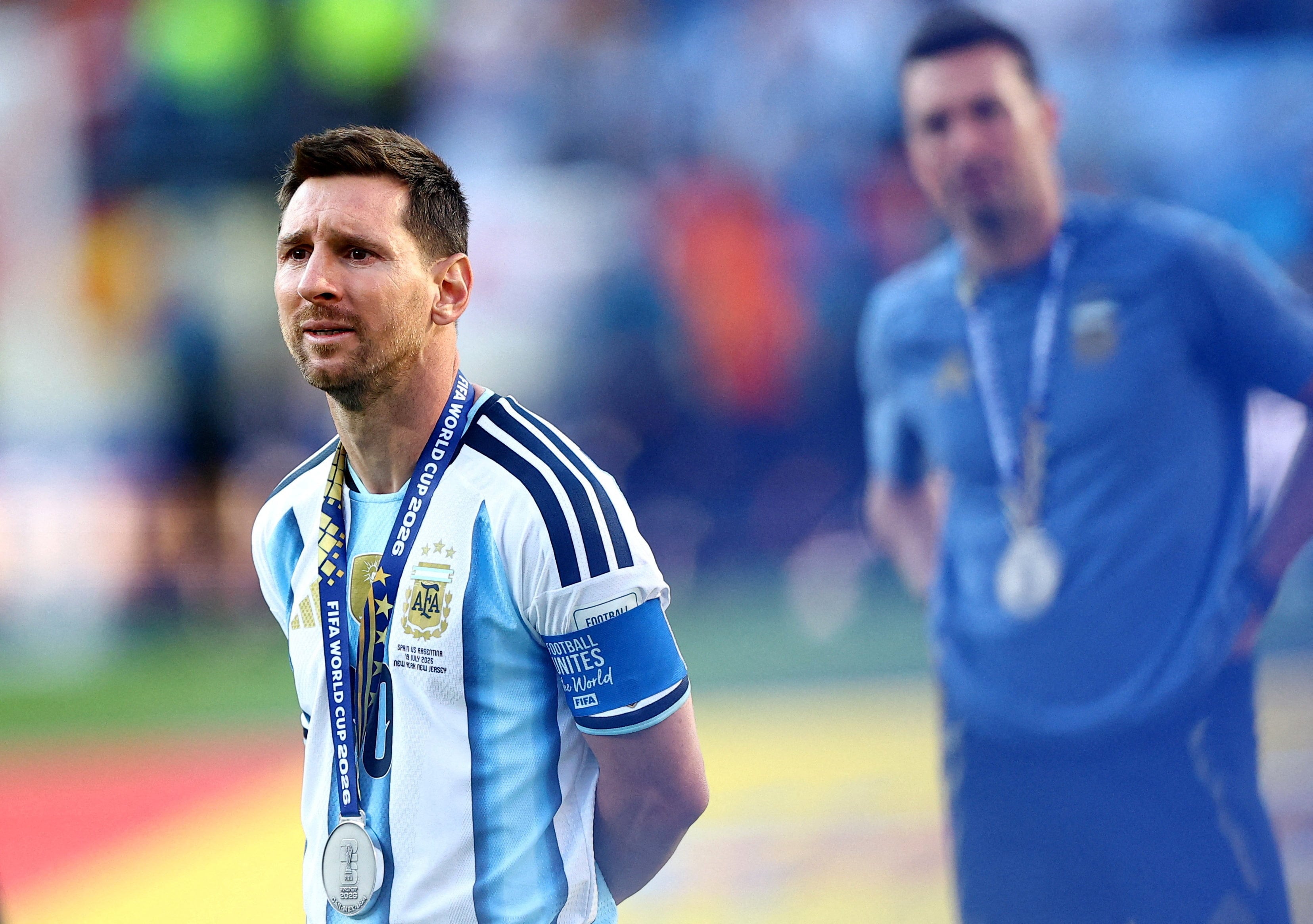 La Selección Argentina quedó como subcampeona ante España en la final (REUTERS/Agustin Marcarian)