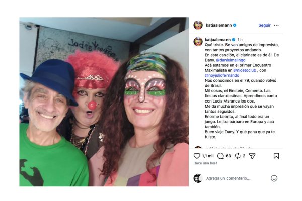 La emotiva despedida de los músicos por la muerte de Daniel Melingo: “¡Se nos fue un artista total!”