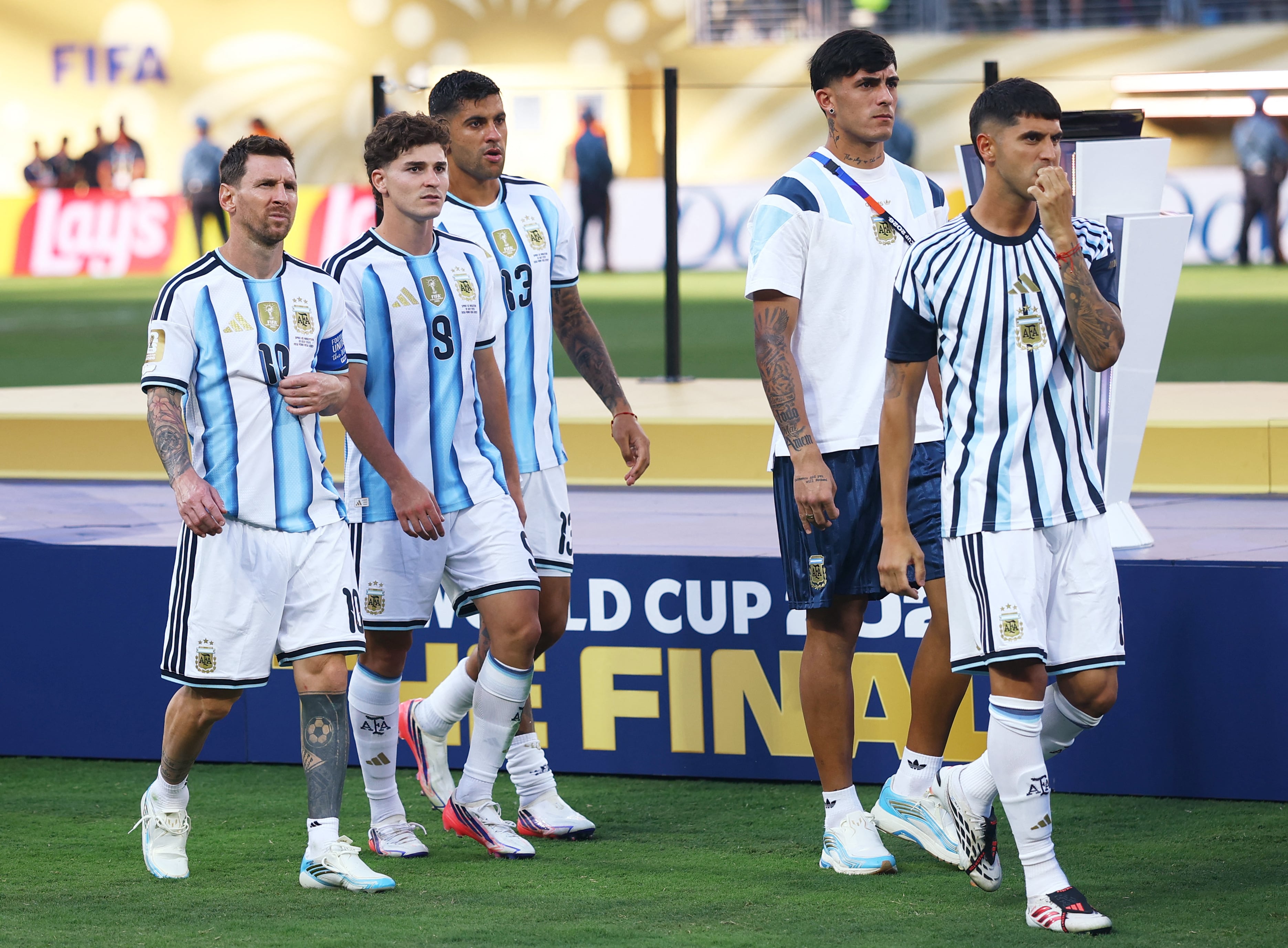 El conductor aseguró que Argentina fue por detrás de España durante todo el partido y que la imagen del equipo fue patética (REUTERS/Hannah Mckay)