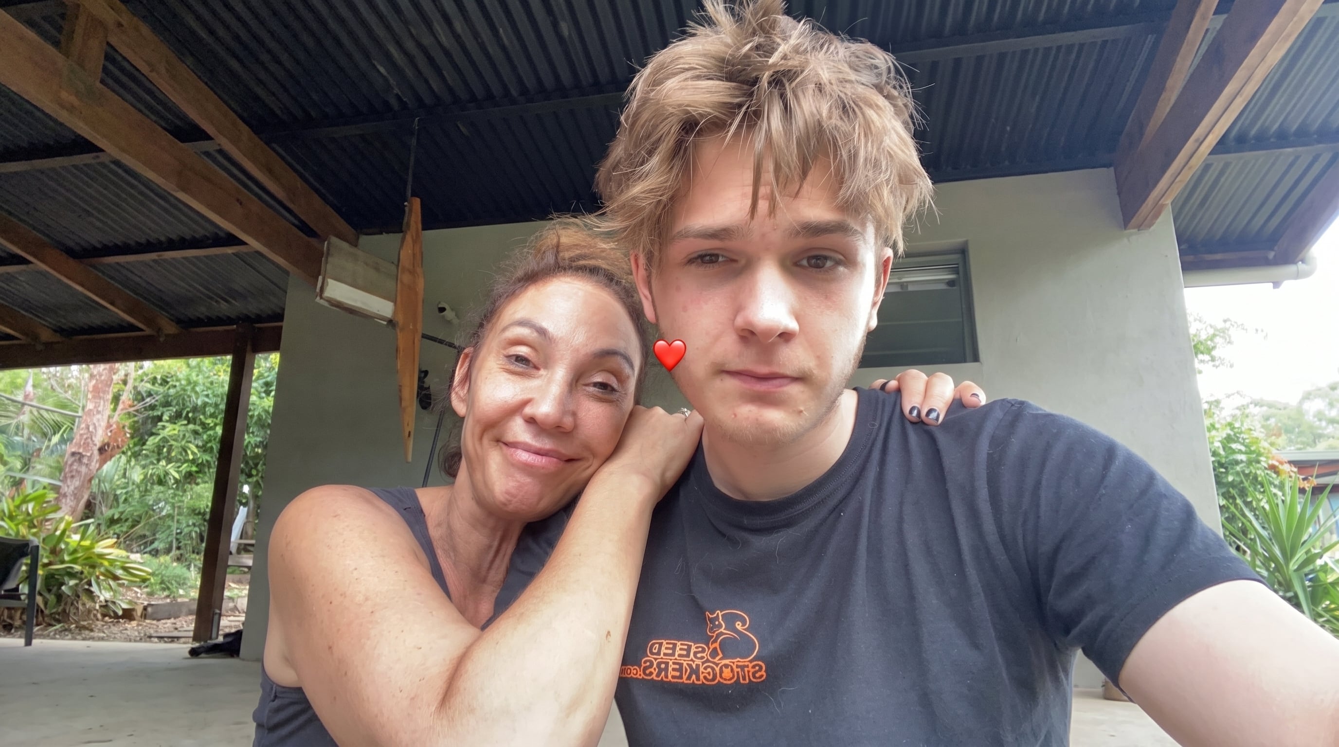 Ernestina Pais y su hijo Benicio (Imagen Ilustrativa Infobae)