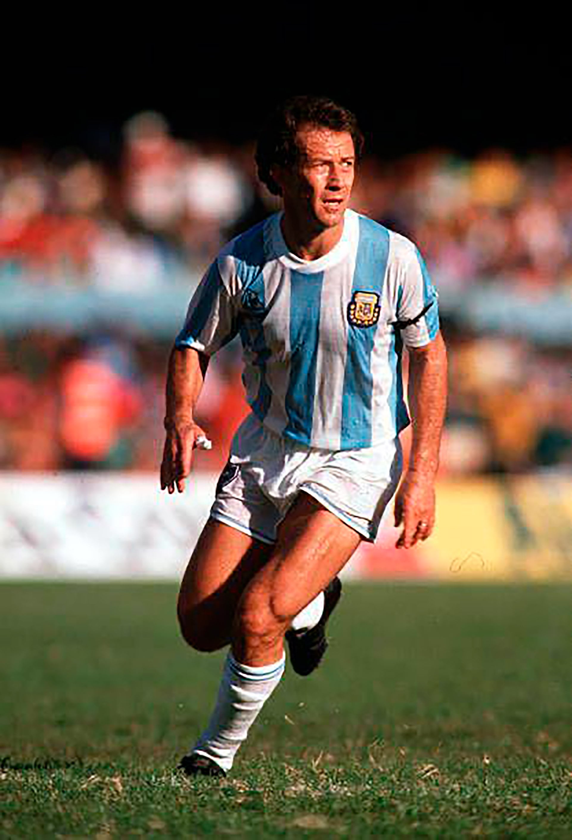 Gabriel Calderón, jugador de la selección de Bilardo.