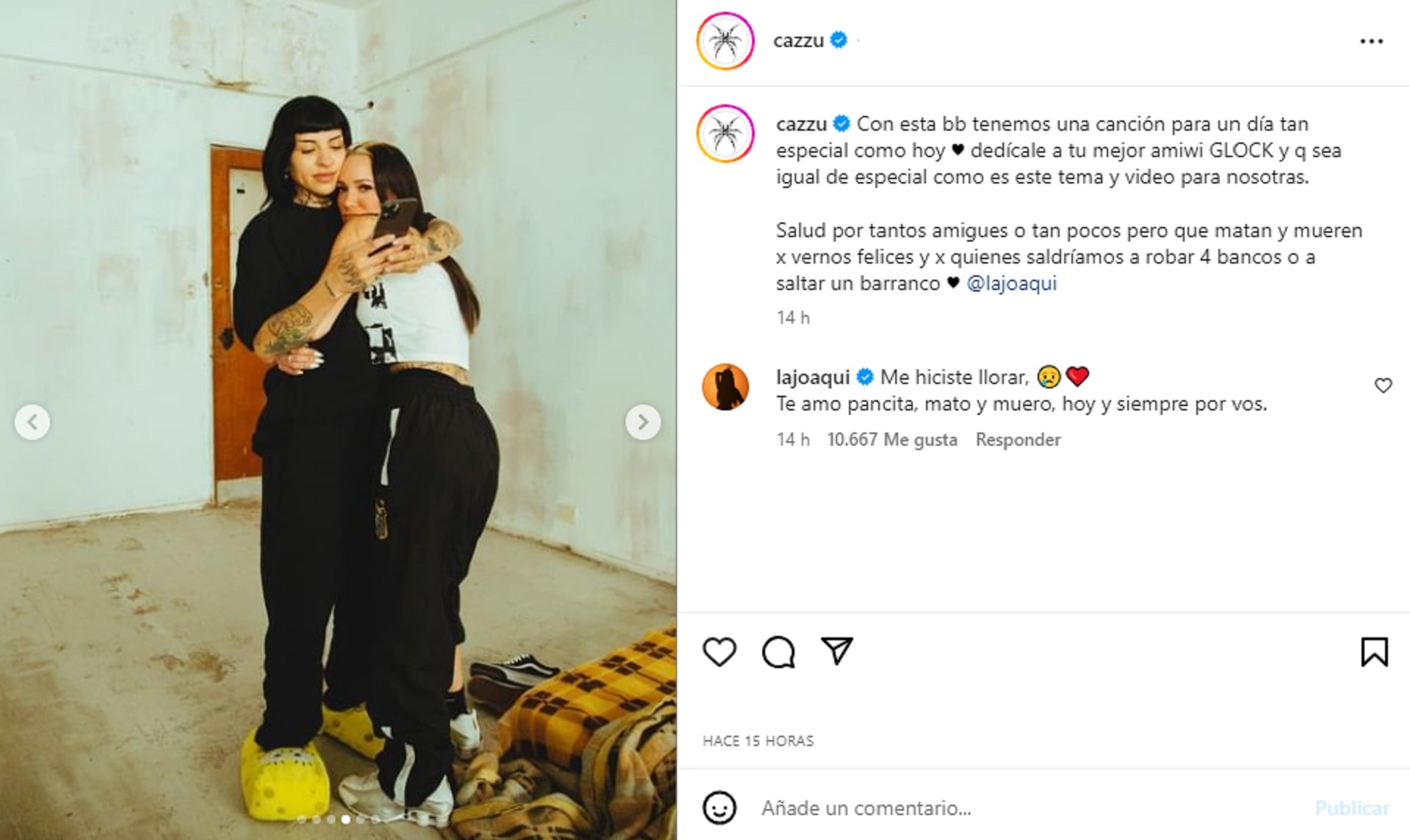 La Joaqui contó cómo cambió su vida gracias a una enseñanza de Cazzu: “Yo era una persona muy tonta”