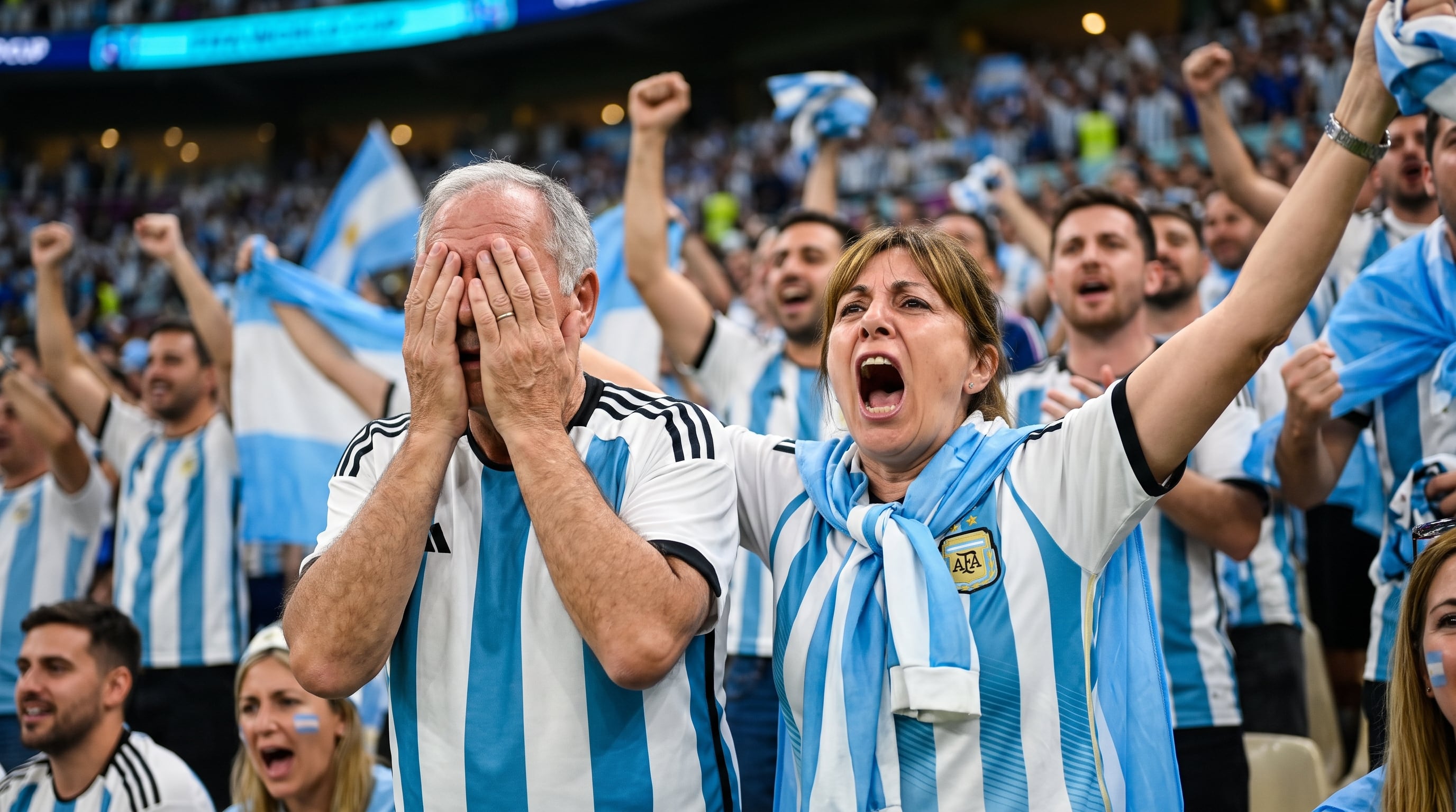 El fútbol puede alterar el pulso social y emocional de un país, la pasión colectiva deja marcas profundas en la sociedad argentina (Imagen Ilustrativa Infobae)