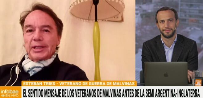 La reflexión de un veterano de Malvinas antes del Argentina-Inglaterra: “No confundamos, es un partido de fútbol”