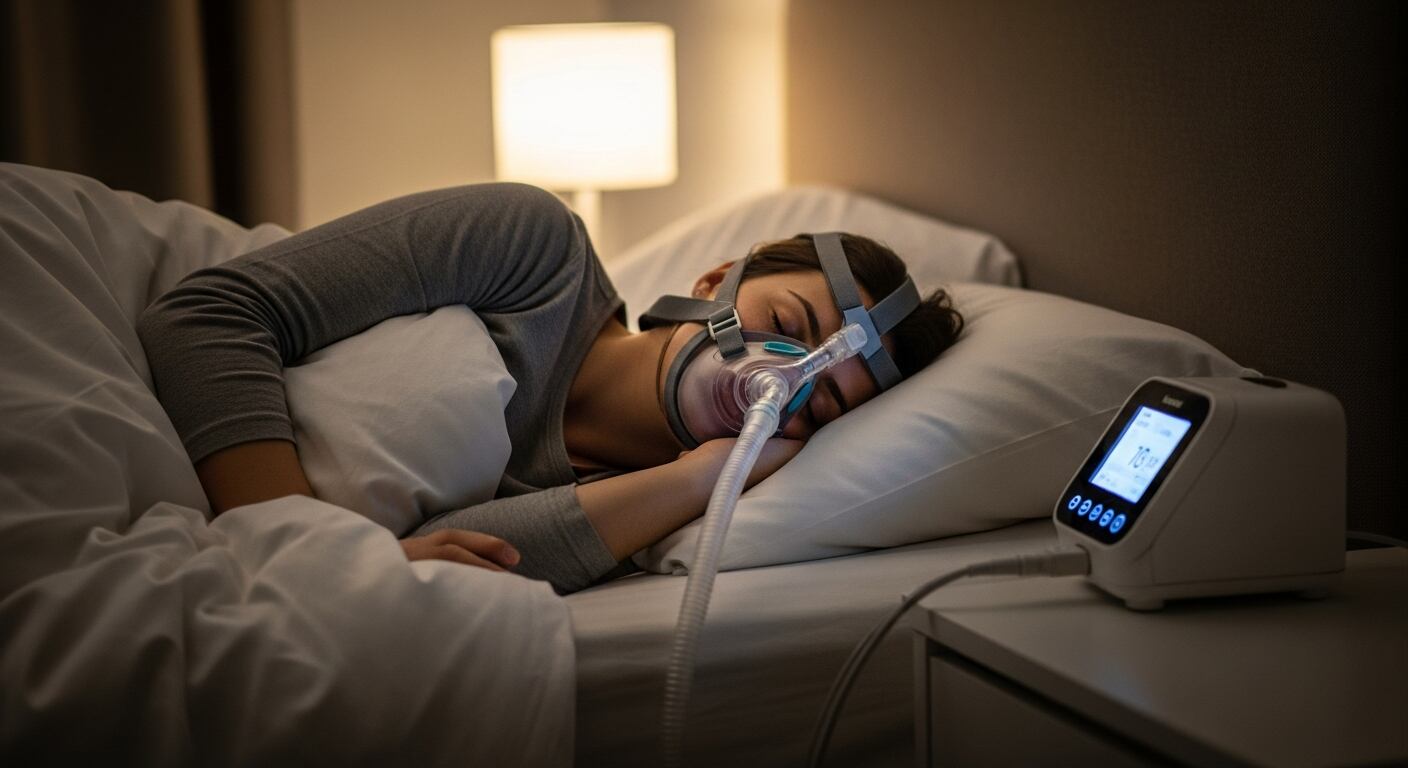 El abordaje puede incluir desde la recomendación de bajar de peso y mejorar la higiene del sueño, hasta el uso de dispositivos como el CPAP (Imagen Ilustrativa Infobae)