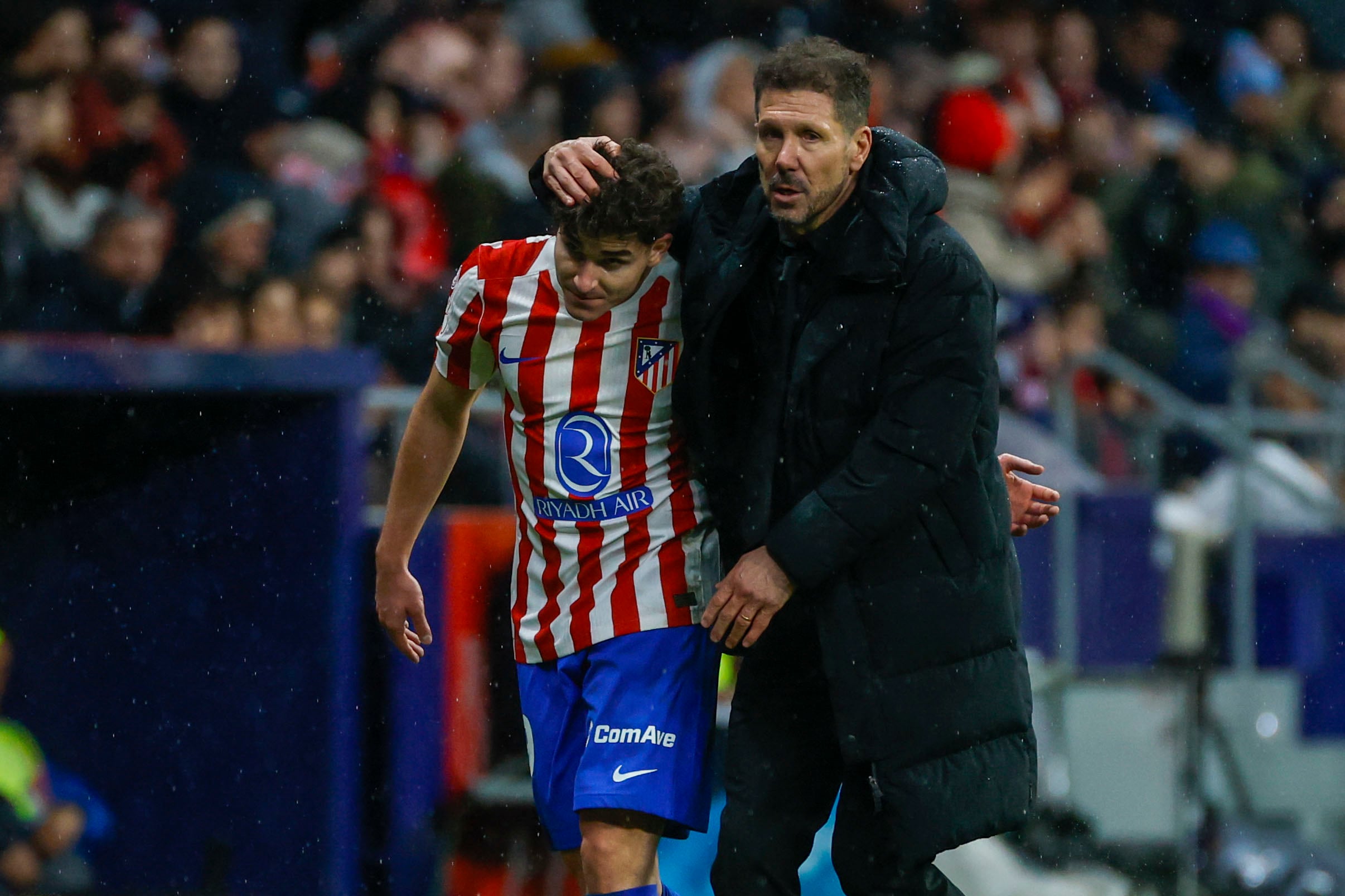 Julián Álvarez reveló que desea dejar el Atlético Madrid (EFE/Juanjo Martín) 