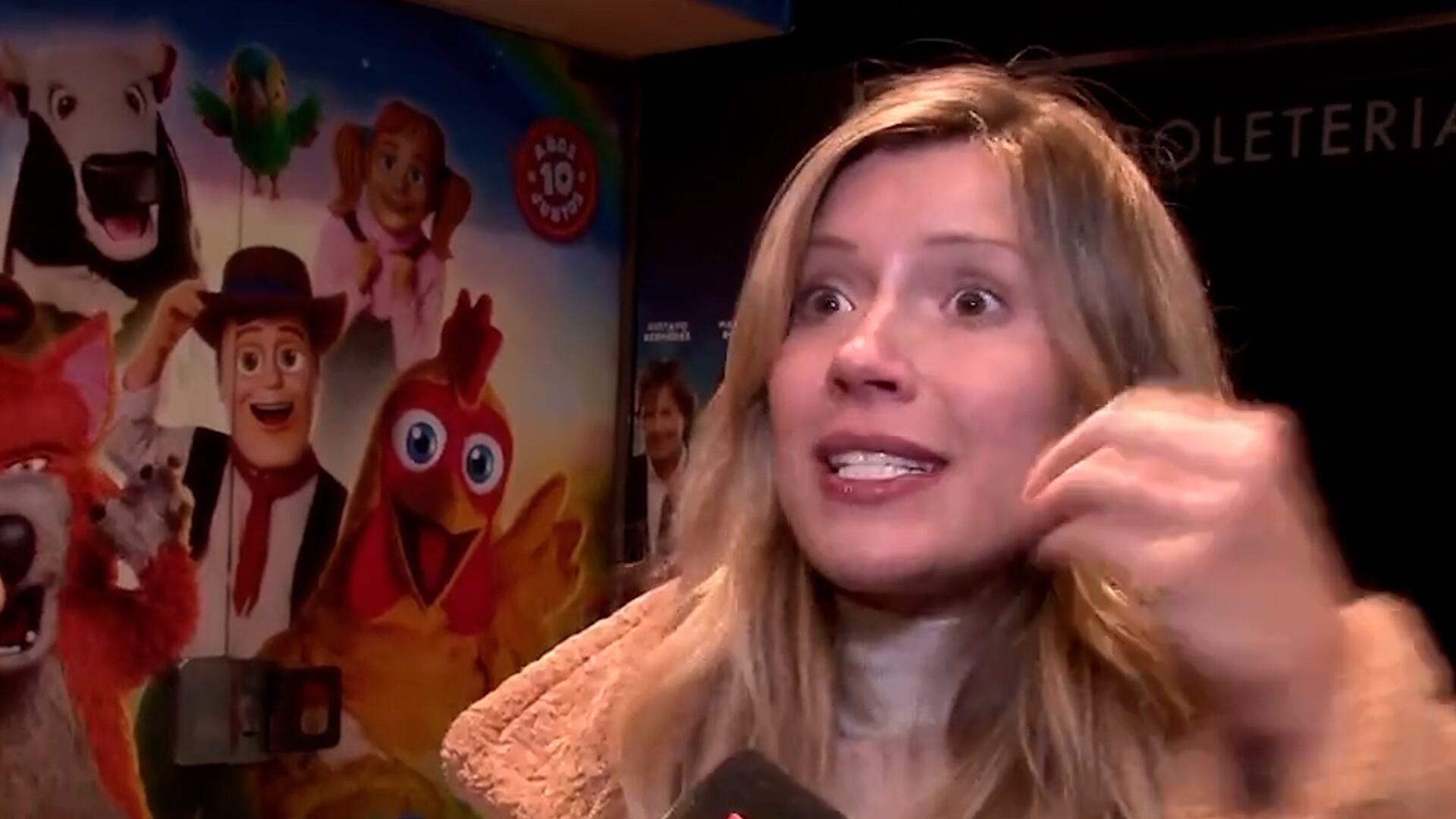 Ante la consulta sobre Paula Chaves, Laurita Fernández dijo que no habló con ella para aclarar diferencias