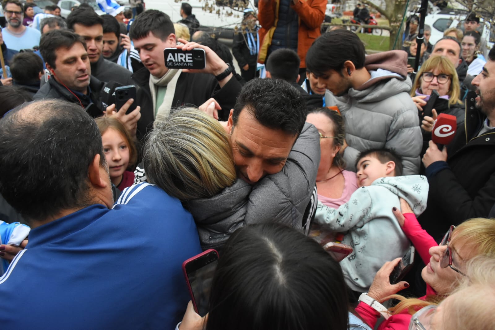Llegó a acumular una racha de 36 partidos sin perder en la Albiceleste (Créditos: Leo Galletto)
