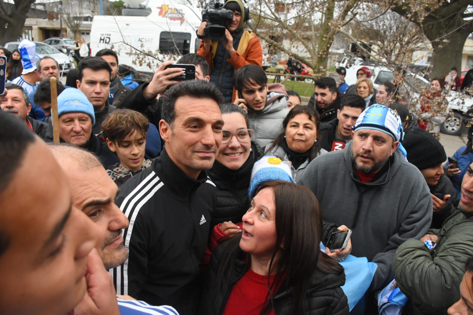 Lleva 104 partidos dirigidos en la Albiceleste y está a 20 de igualar a Guillermo Stábile como el entrenador con más encuentros en la historia del combinado mayor (Créditos: Leo Galletto)