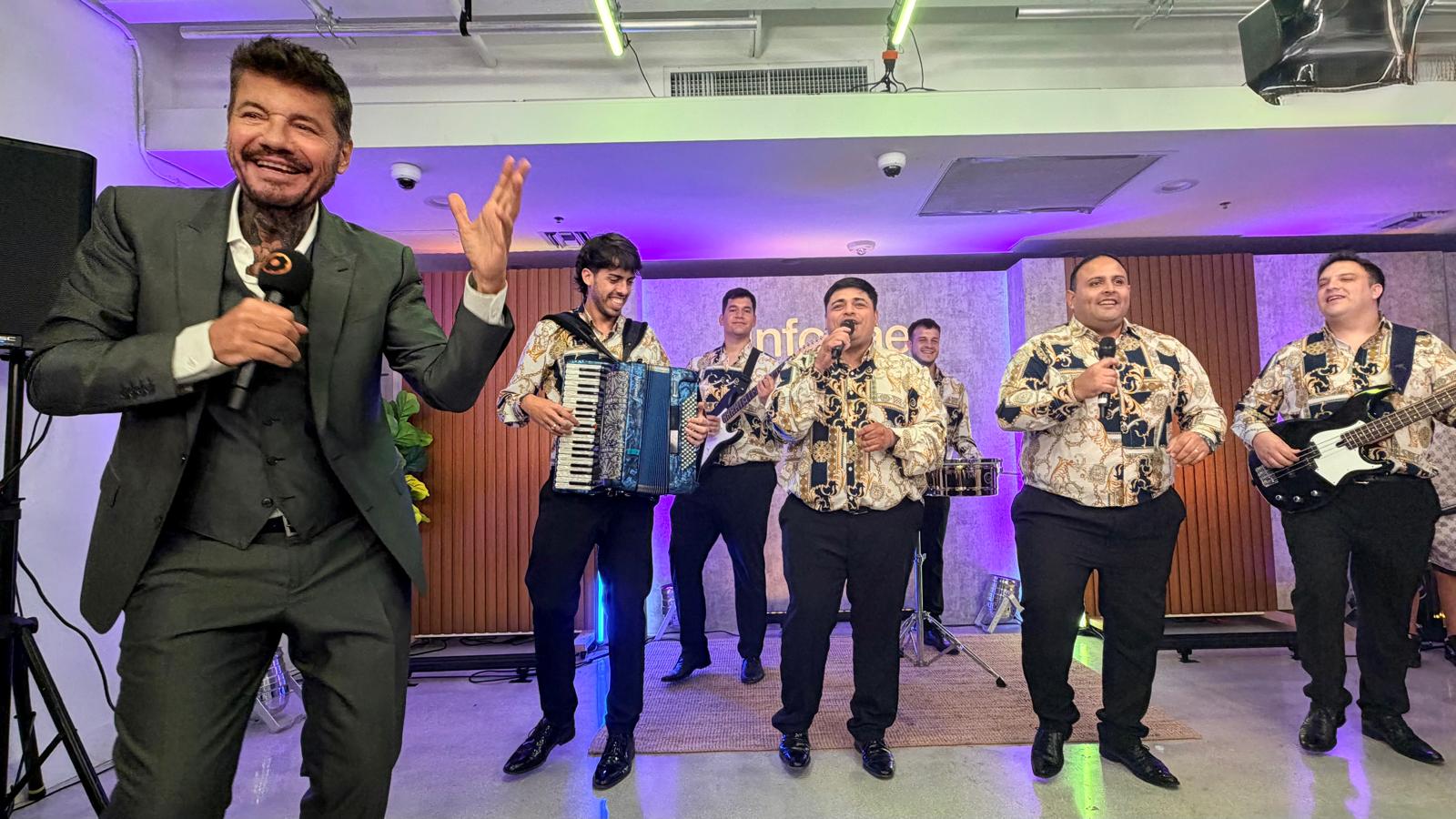 Los Palmeras cerraron Infobae Mundial con “Bombón Argentino”, su hit para la Scaloneta