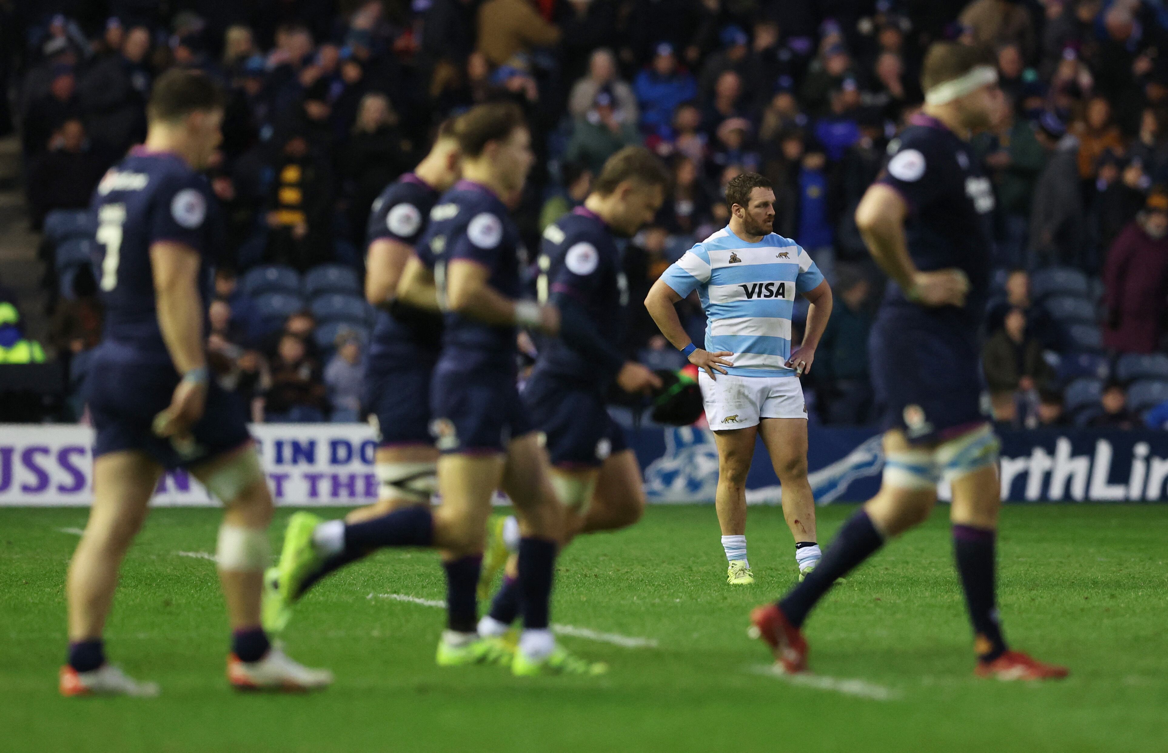 Julián Montoya será el capitán de Los Pumas (REUTERS/Scott Heppell)
