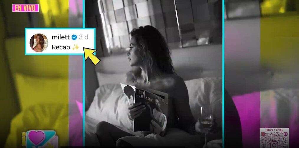 ¿Se dieron una nueva oportunidad? Marcelo Tinelli reacciona a publicación de Milett Figueroa y enciende las especulaciones. Captura: Amor y Fuego.
