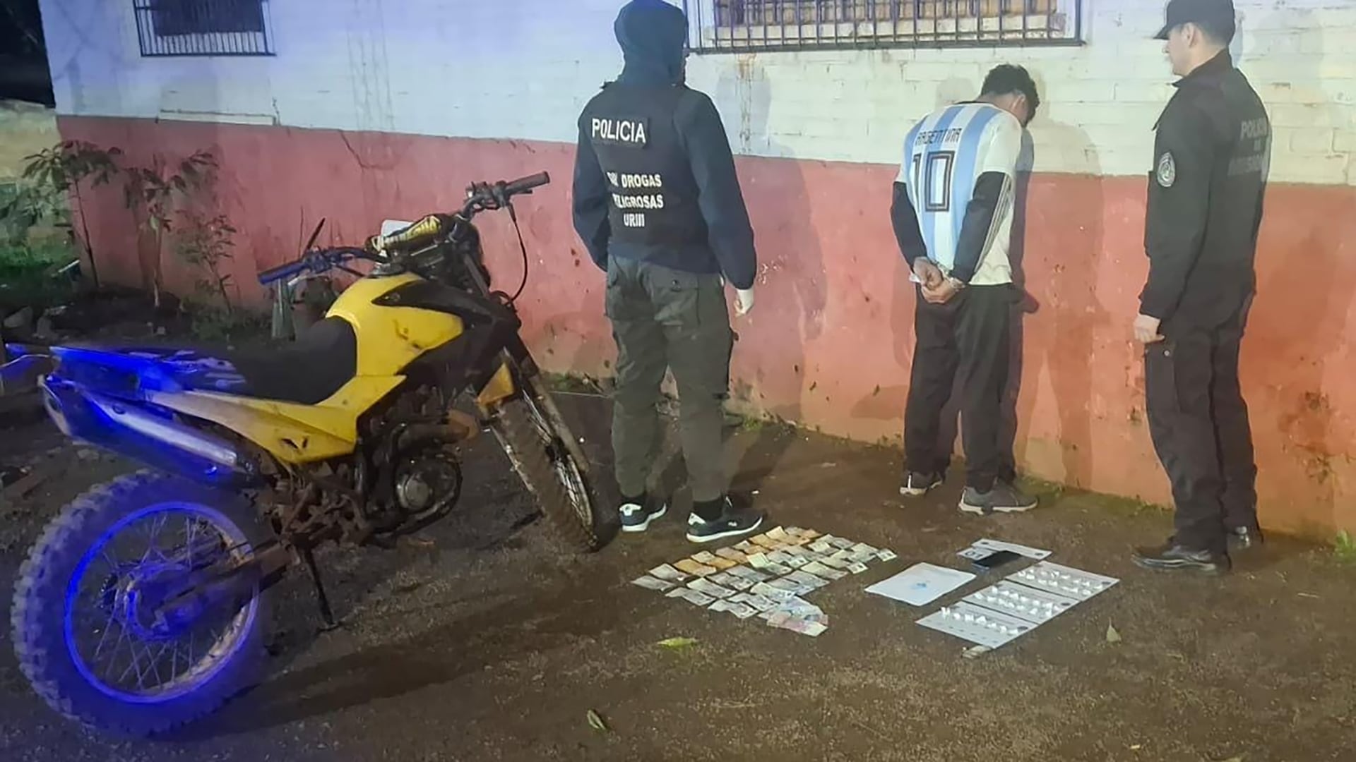 El valor de la droga secuestrada sería de aproximadamente 100 mil pesos