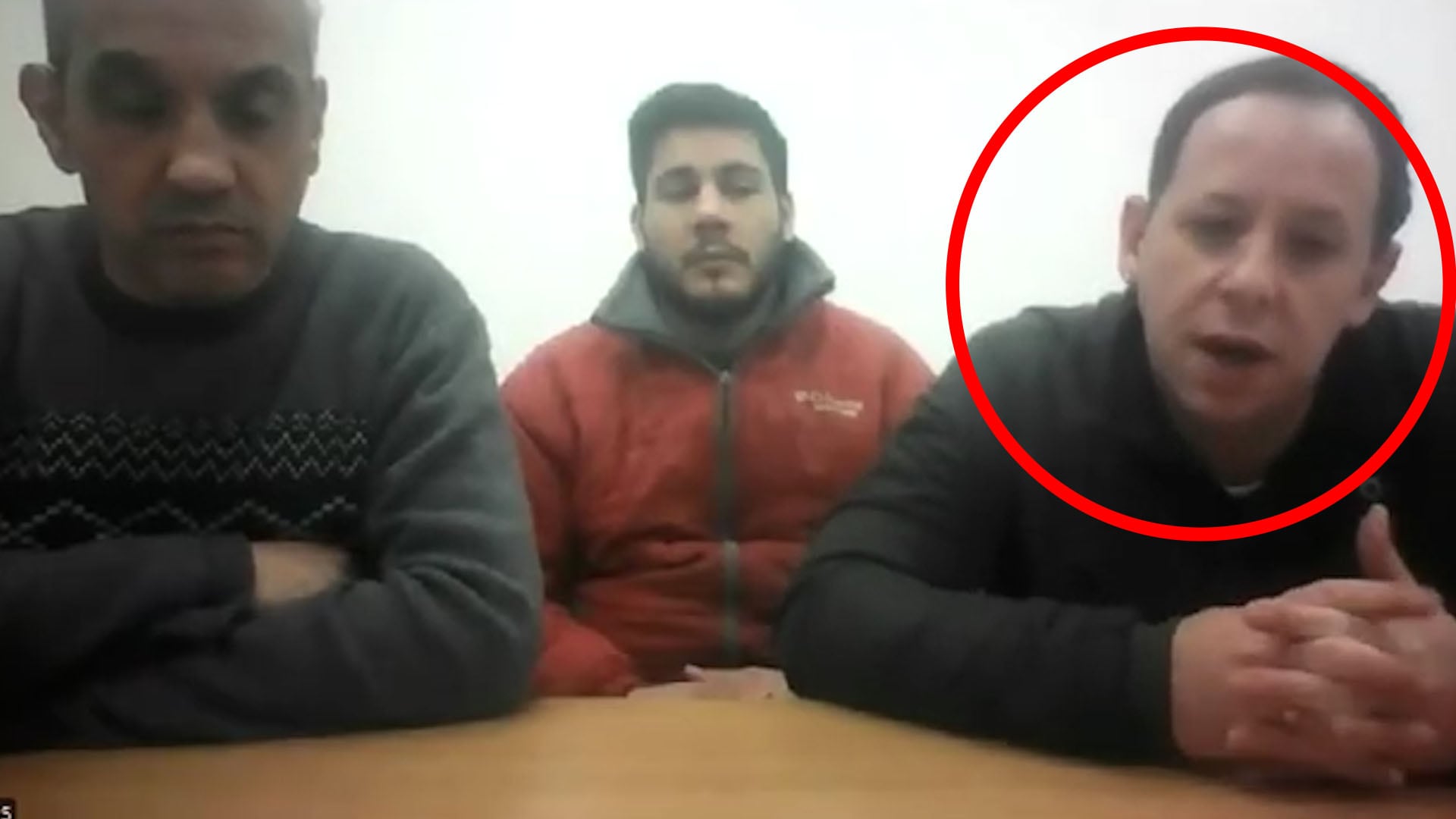Augusto Pacicco, el preso que solicitó no salir en libertad, habló desde la cárcel durante la última audiencia del juicio.