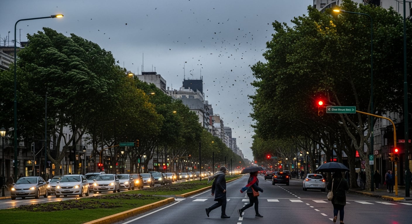 El SMN puntualizó que hoy estará nublado, con baja probabilidad de lluvias (Imagen Ilustrativa Infobae)