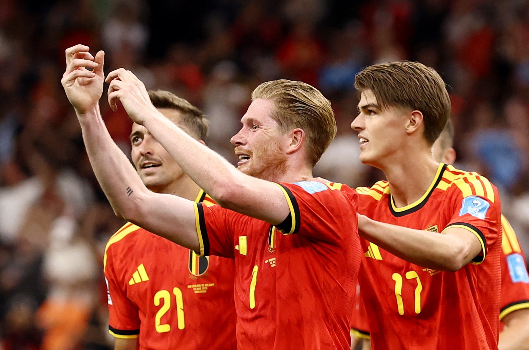Bélgica intentará seguir avanzando en el Mundial ante Senegal (REUTERS/Lee Smith)
