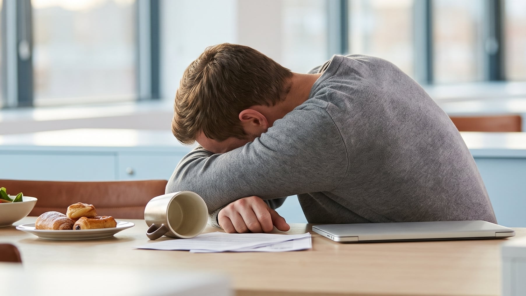 Mark Hyman afirmó que el bajón de energía por la tarde suele indicar un problema previo y no una consecuencia inevitable de la edad, el trabajo o la falta de café (Imagen Ilustrativa Infobae)