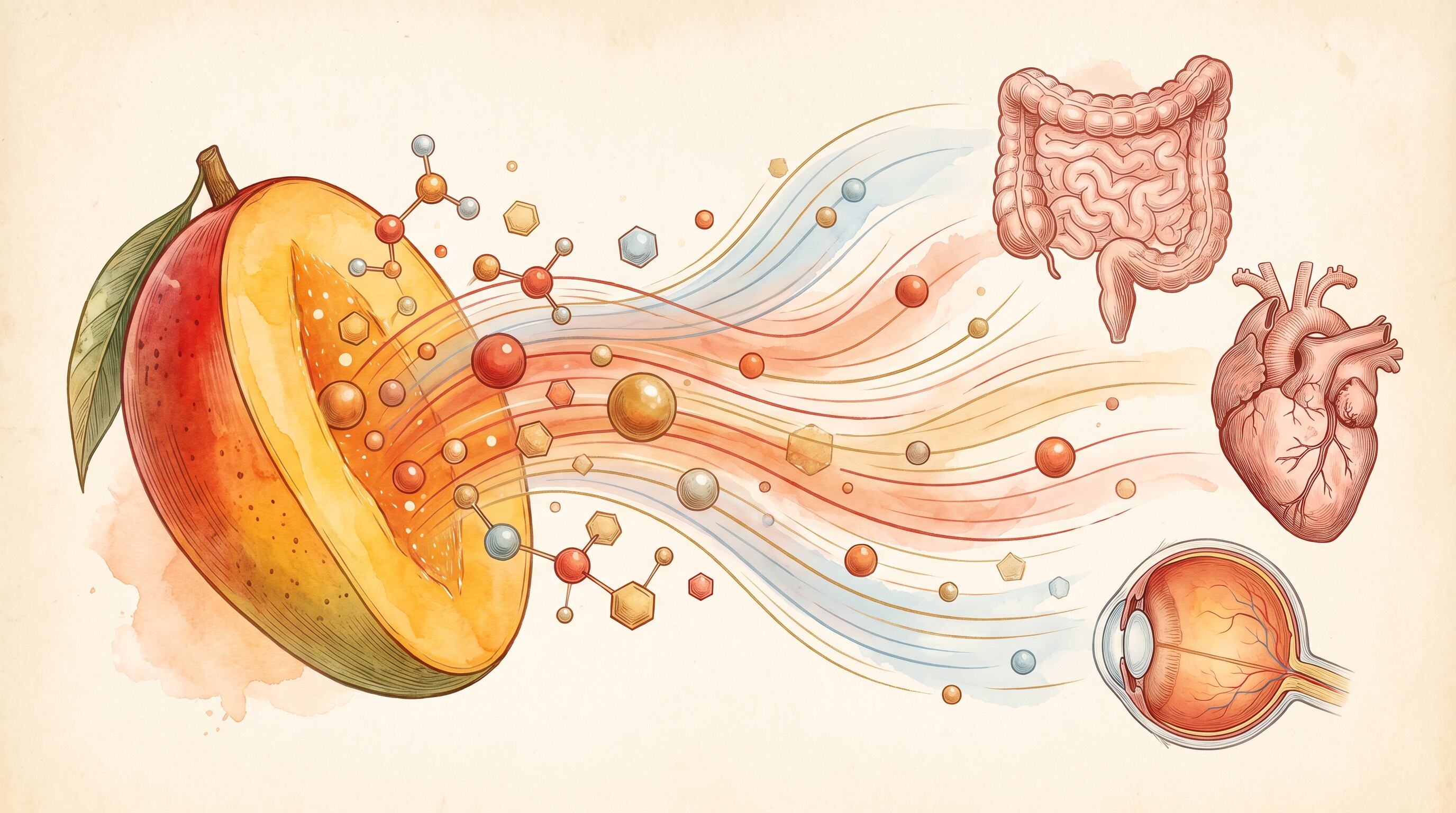 El mango aporta fibra, potasio y vitaminas A, C y E, nutrientes vinculados con la salud intestinal, la saciedad, la piel, el corazón y la visión (Imagen Ilustrativa Infobae)