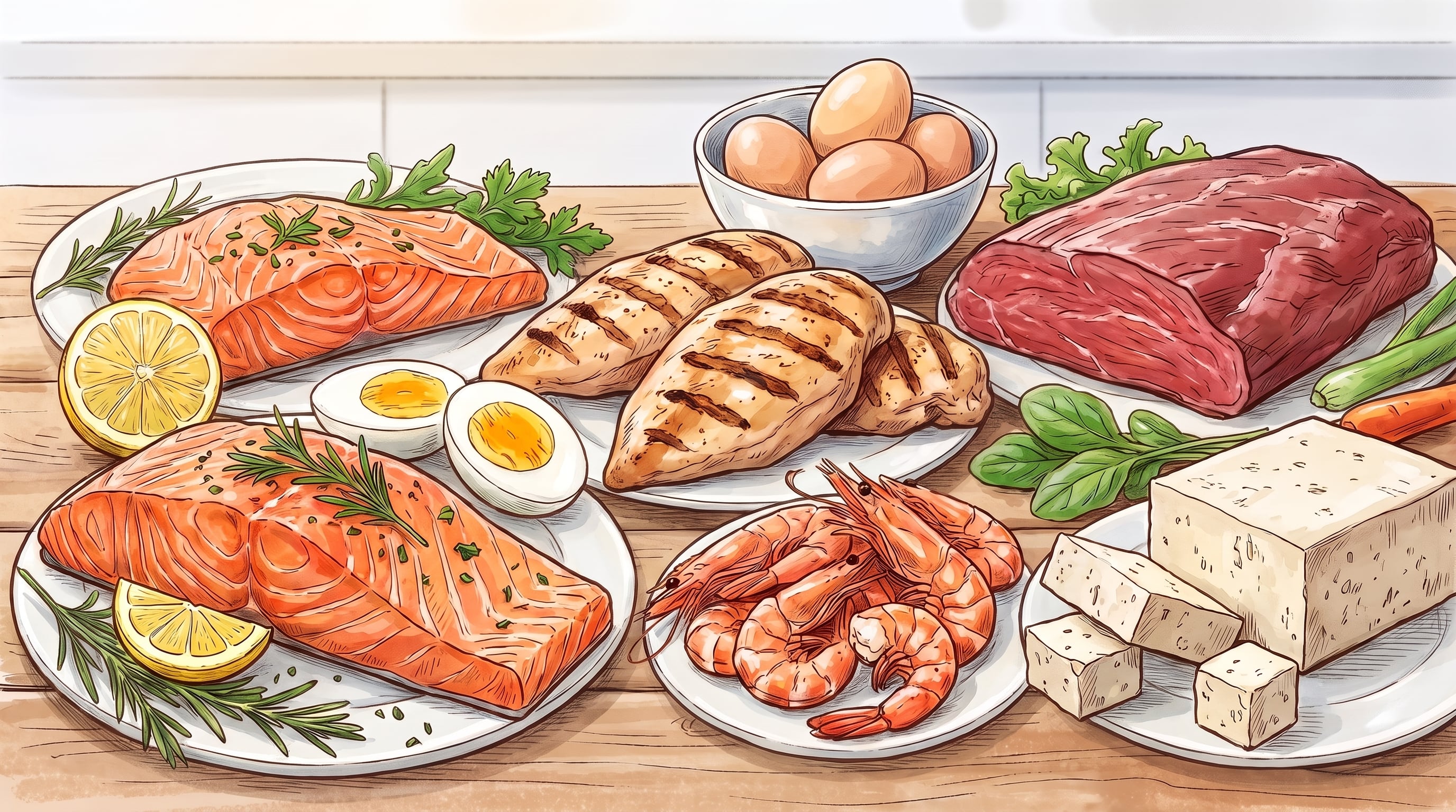 La dieta Dukan se popularizó por su propuesta de alto consumo de proteínas y fuerte restricción de carbohidratos para bajar de peso (Imagen Ilustrativa Infobae)
