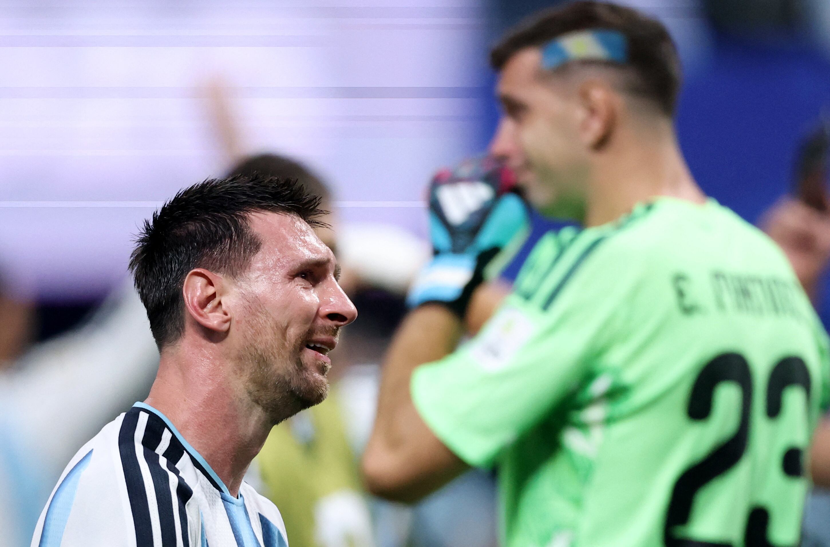 La respiración consciente y el apoyo de familiares y amigos pueden ayudar a bajar el estrés tras un partido de fútbol, aunque el corazón necesita volver de a poco a la normalidad (IMAGN IMAGES vía Reuters/Brett Davis)